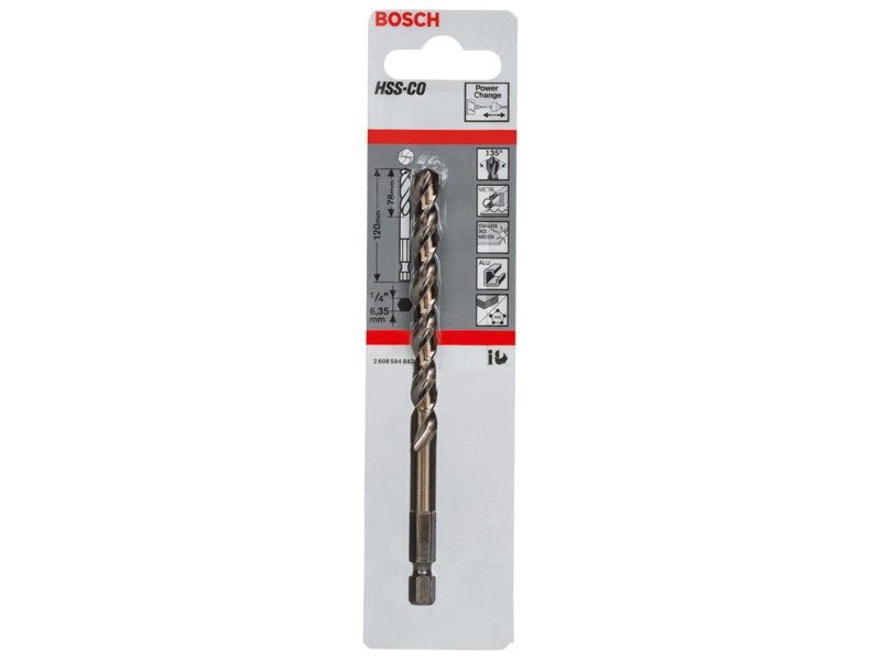 Centrirni sveder Bosch HSS-Co, 2608584843